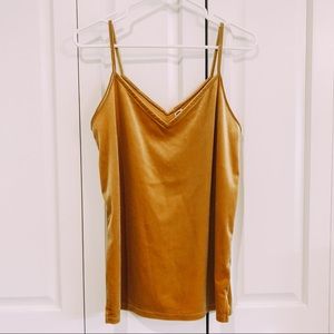 Velvet Mustard Tank !